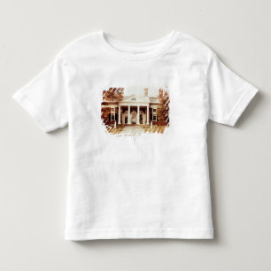 Nach Osten Front von Monticello Kleinkind T-shirt