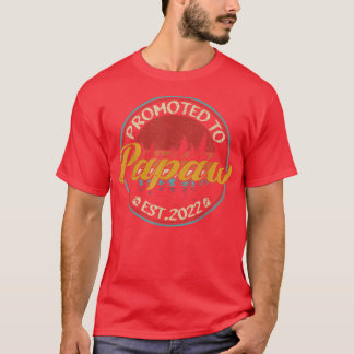 Nach Papaw Anfang 2022 Vintages neues Papa T-Shirt
