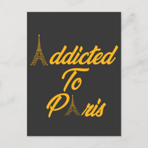 nach Paris erlassen Postkarte