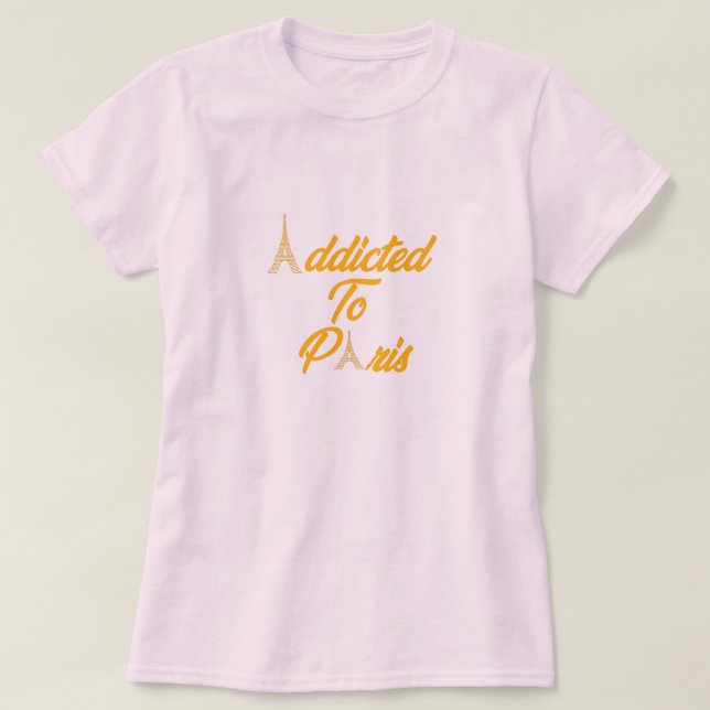 nach Paris erlassen T-Shirt (Design vorne)