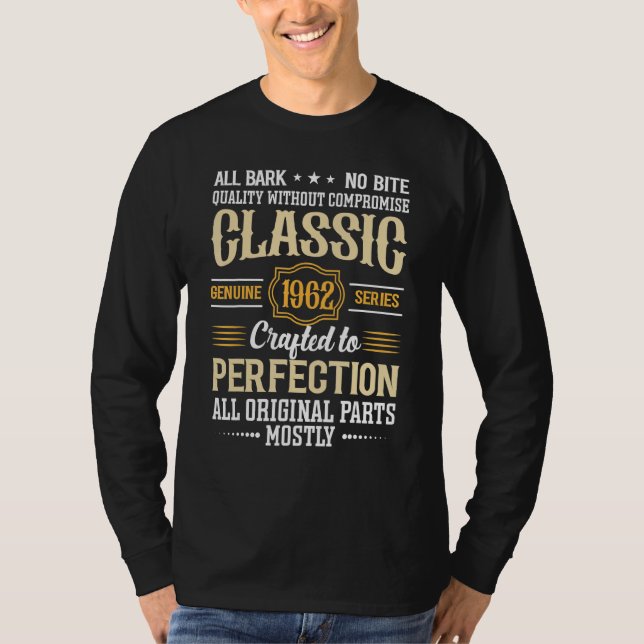 Nach Perfektion gefertigte T-Shirts Classic 1962,  (Vorderseite)