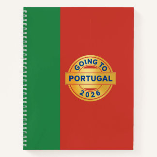Nach Portugal 2026 Notizbuch
