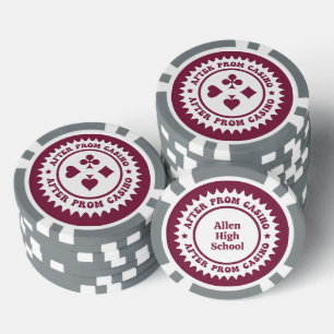 Nach Prom Custom Poker Chips
