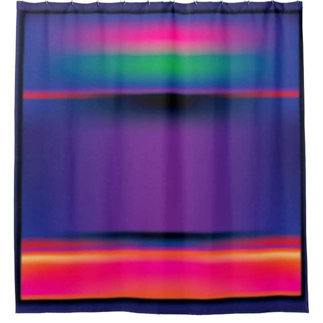 Nach Rothko-1-Duschvorhang Duschvorhang (Vorderseite)