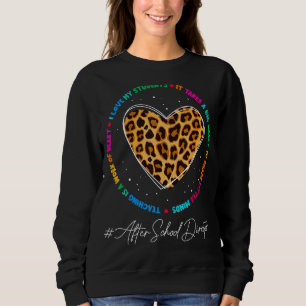 Nach Schulquadrat Schulverwaltung zurück Sweatshirt