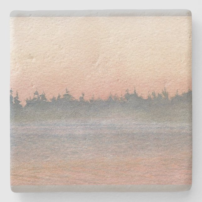 Nach Sonnenuntergang Untersetzer (Vorderseite)