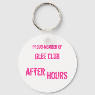 Nach Stunden-Schlüsselanhänger Schlüsselanhänger