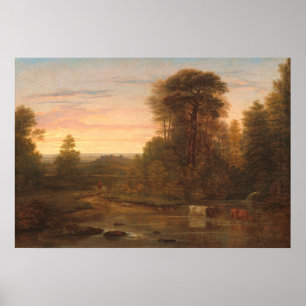 Nach Sunset - Washington Allston Fine Art Poster