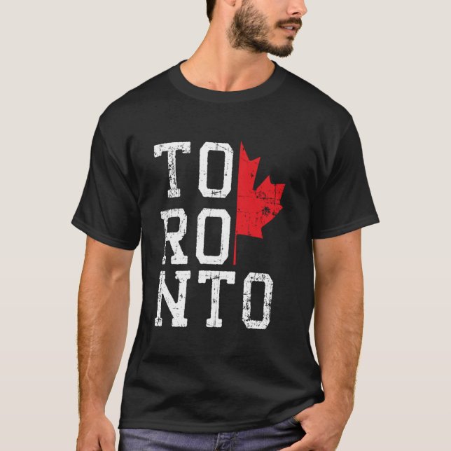 nach Toronto Kanada T-Shirt (Vorderseite)