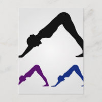 nach unten gerichtete Hunde-Yoga-Pose