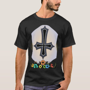 Nach unten kreuzen T-Shirt