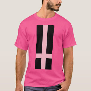 Nach unten kreuzen T-Shirt