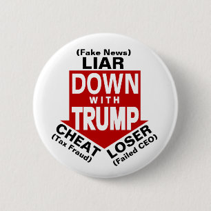 Nach unten mit Trump Button
