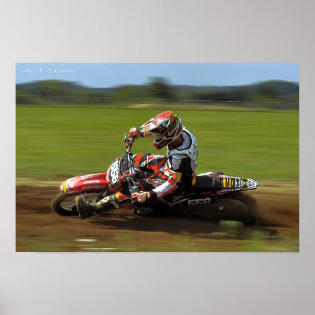 Nach unten poster (Vorne)