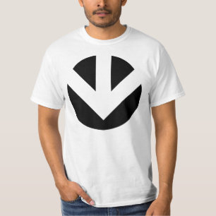 nach unten. T-Shirt