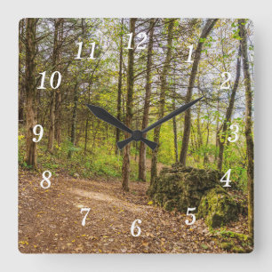 Nach unten und um die Uhr