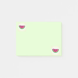 Nach Wassermelone Post-it Klebezettel