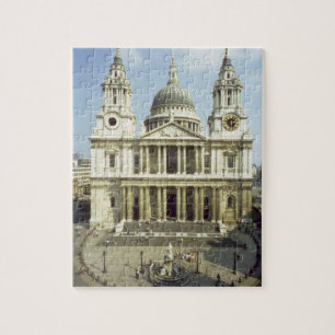 Nach Westen Front von St Paul Kathedrale, Puzzle