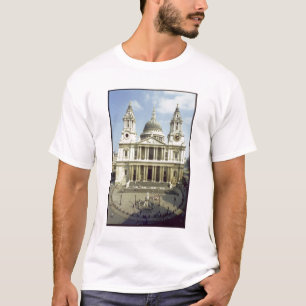 Nach Westen Front von St Paul Kathedrale, T-Shirt