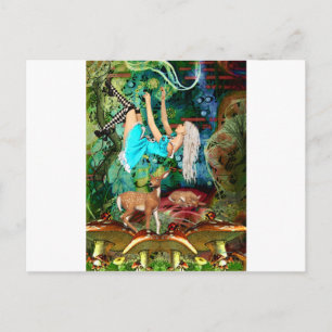 NACH WONDERLAND FALLEN POSTKARTE