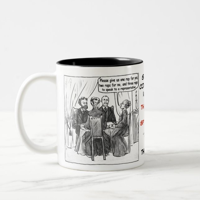 NACH-WÖRTER Reihe - SIR ARTHUR CONAN DOYLE Zweifarbige Tasse (Links)