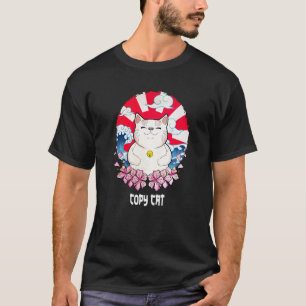 Nachahmungskatze Katzenmutter Humor Katzenvater Sa T-Shirt