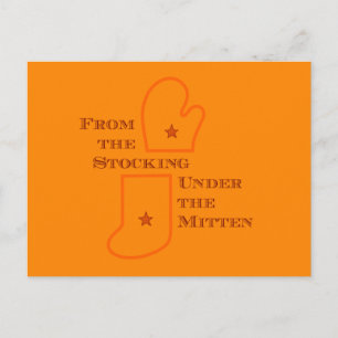 Nachbarn sagen Hi Postkarte