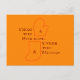 Nachbarn sagen Hi Postkarte