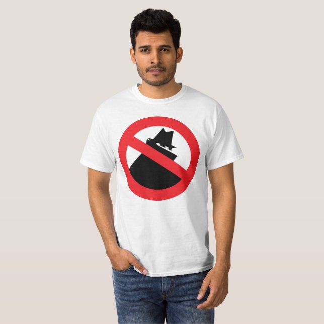 Nachbarschafts-Uhr-T-Shirt T-Shirt (Vorne ganz)