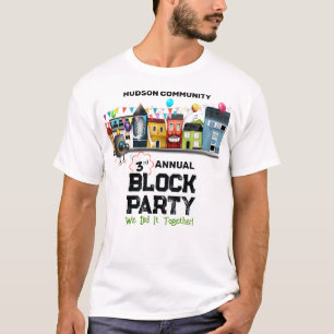 Nachbarschaftsblock-Party T-Shirt