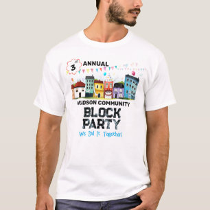 Nachbarschaftsblockparty T-Shirt