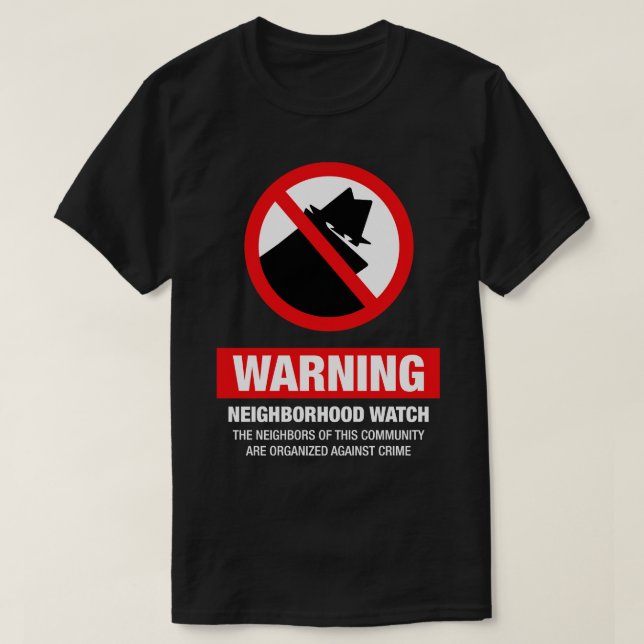 Nachbarschaftswache T-Shirt (Design vorne)