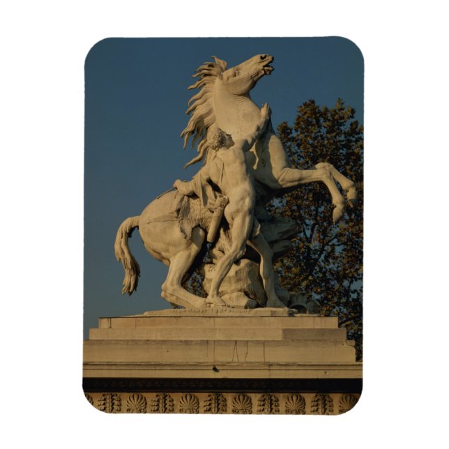 Nachbildung eines der beiden "Frühpferde" Magnet (Vertikal)