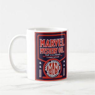 Nachbildung eines Vintage-Ölschildes Kaffeetasse