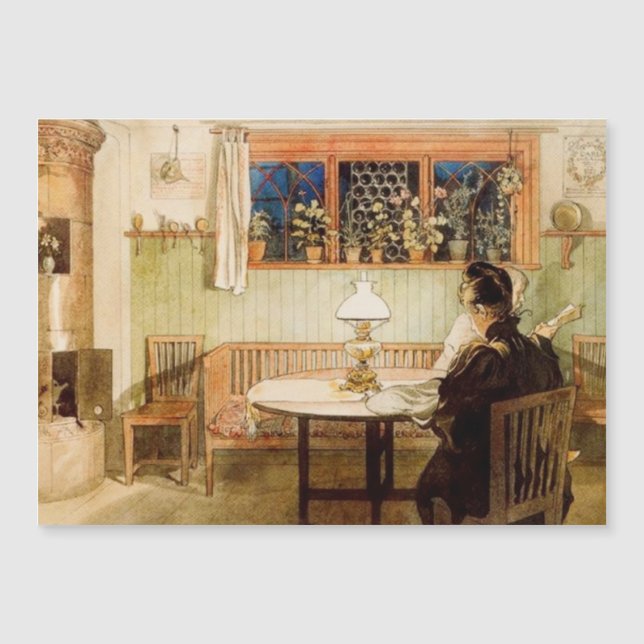 Nachdem die Kinder gegangen sind Magnetkarte (Vorderseite)