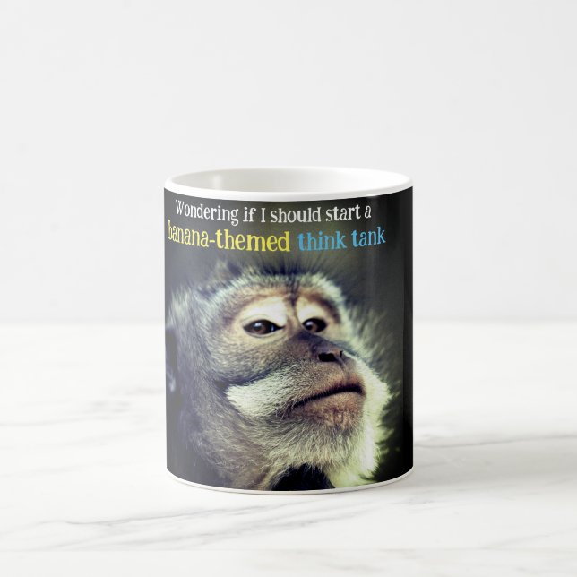 Nachdenkliches, lustiges Zitat Kaffeetasse (Mittel)