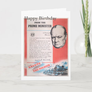 Nachdruck eines britischen Kriegsplakats. Karte