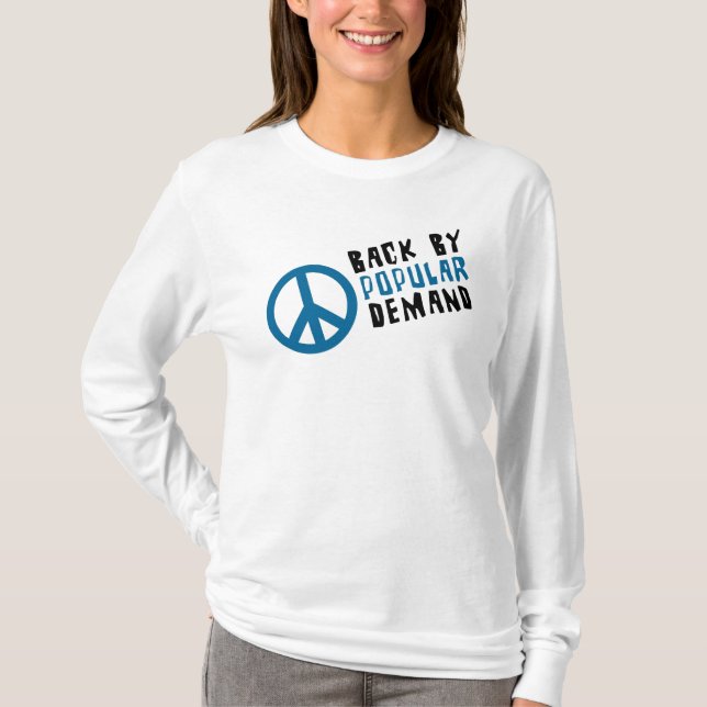 NACHFRAGE-FRIEDEN T-Shirt (Vorderseite)
