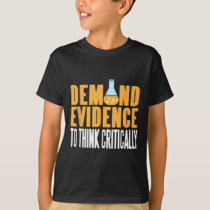 Nachfragenachweise kritisch als wissenschaftliche T-Shirt