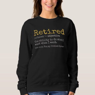Nachgeschaltete Definition Sweatshirt
