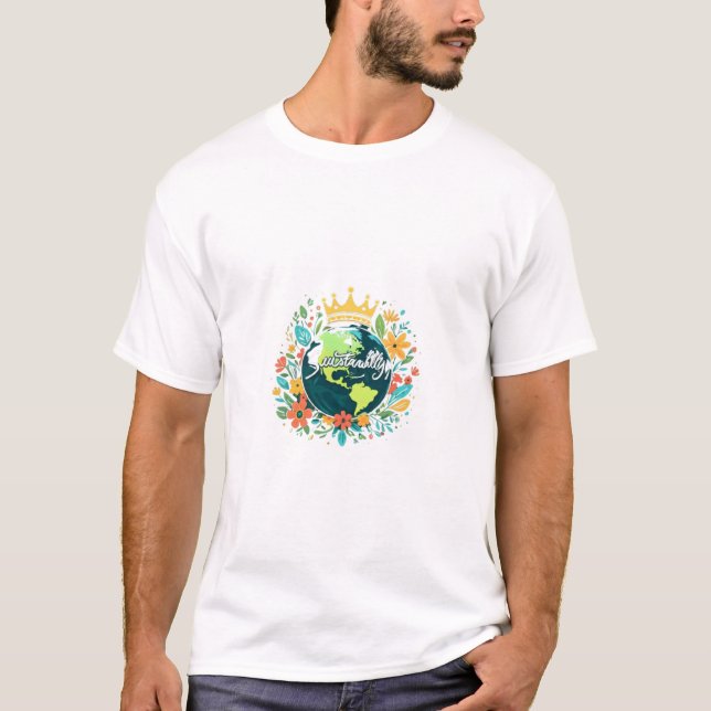 Nachhaltig Öko freundlich T-Shirt (Vorderseite)