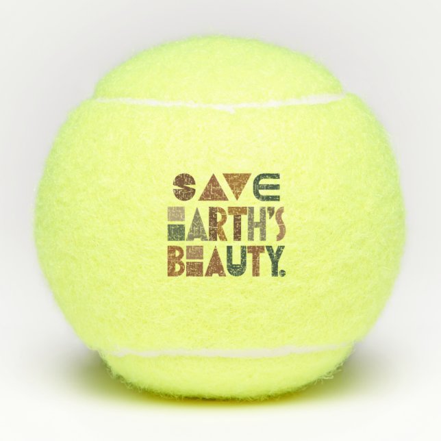 Nachhaltig Shine Tennisbälle (Vorderseite)