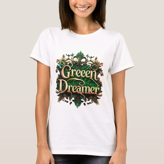 "Nachhaltig Visionär" T-Shirt (Vorderseite)