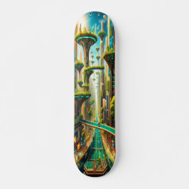 "Nachhaltige Höhen" Skateboard