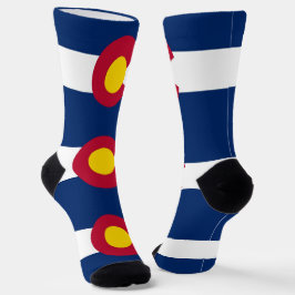 Nachhaltige Socken mit Colorado-Fahne