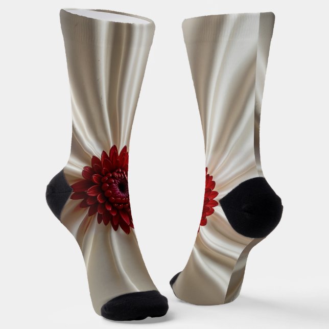 Nachhaltige Socken mit japanischen Farben (Gewinkelt)