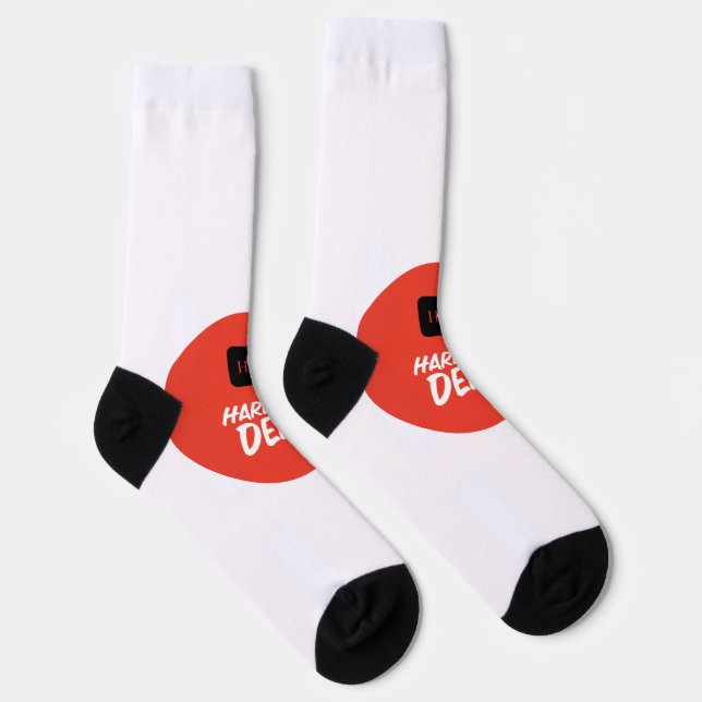 Nachhaltiger Premium-Crew-Sockel Socken (Rechts)