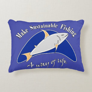 Nachhaltiges Fischen zu einer Lebensart machen   Dekokissen