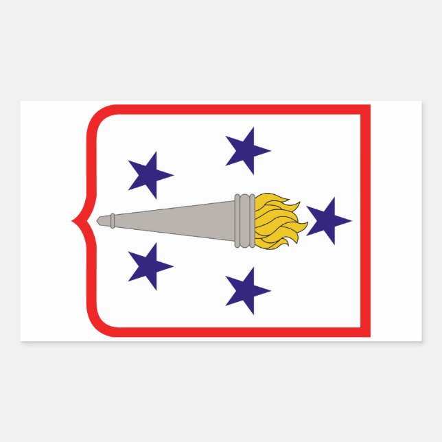 Nachhaltigkeitszentrum Rechteckiger Aufkleber (Vorderseite)