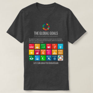 Nachhaltigkeitsziele - Denkbare lebendige Mode T-Shirt
